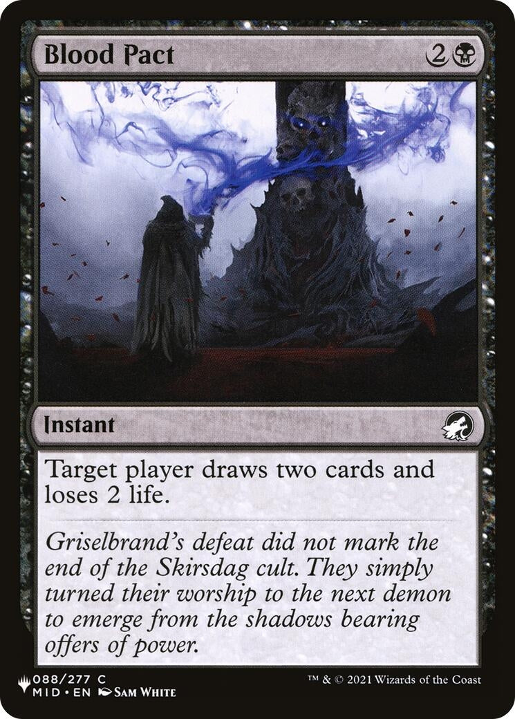Blood Pact (088/277) (The List Reprints)
