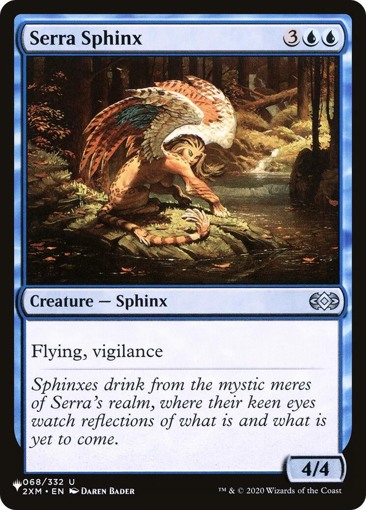 Image for Serra Sphinx (068/332) (The List Reprints) - Magic: The Gathering
