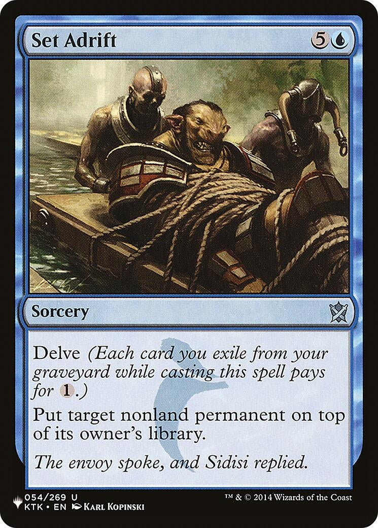 Image for Set Adrift (054/269) (The List Reprints) - Magic: The Gathering