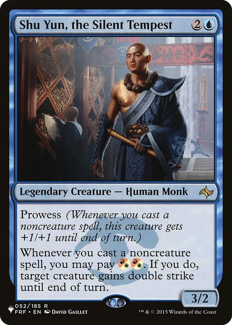 Shu Yun, the Silent Tempest (052/185) (The List Reprints)