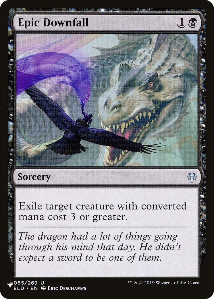 Epic Downfall (085/269) (The List Reprints)