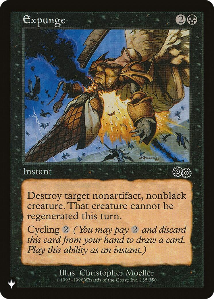 Expunge (135/350) (The List Reprints)