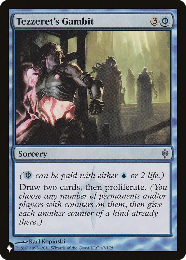 Tezzeret's Gambit (47/175) (The List Reprints)