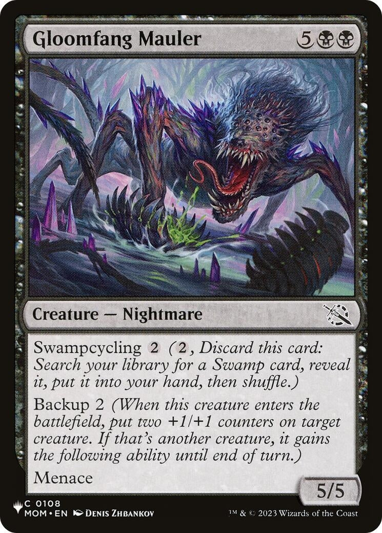 Gloomfang Mauler (0108) (The List Reprints)