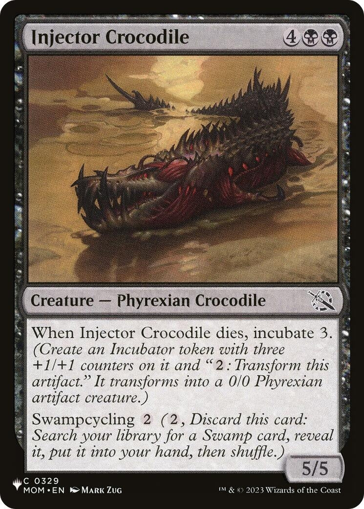 Injector Crocodile (0329) (The List Reprints)