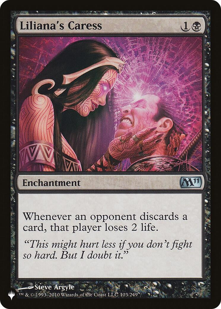 Liliana's Caress (103/249) (The List Reprints)