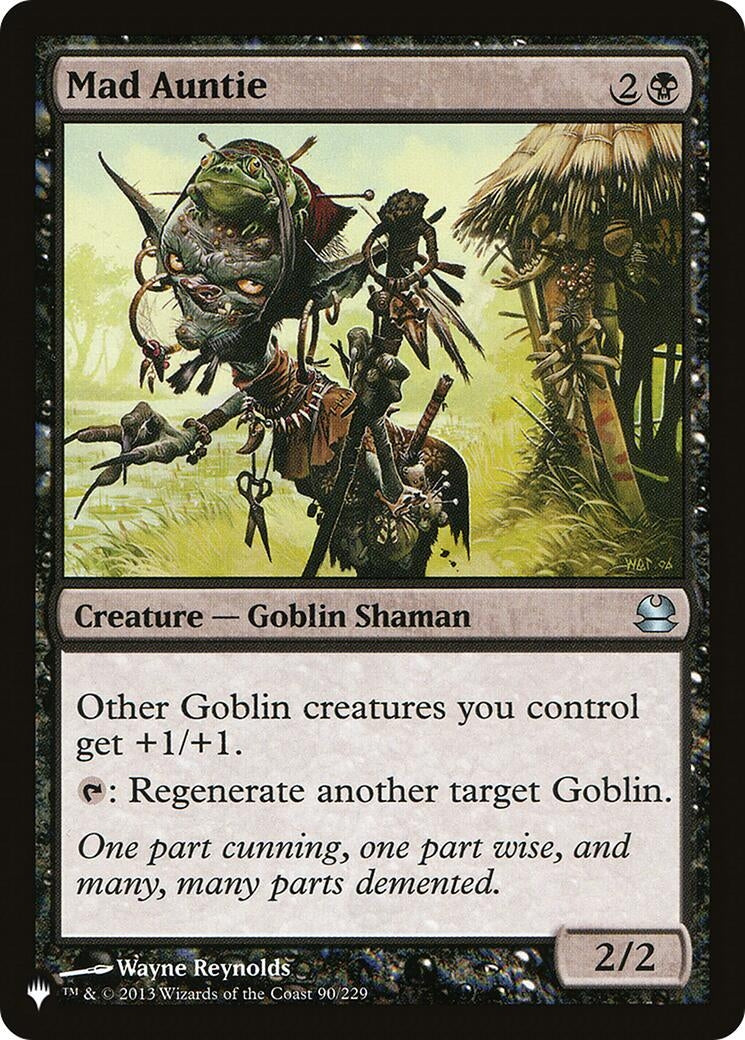 Mad Auntie (90/229) (The List Reprints)