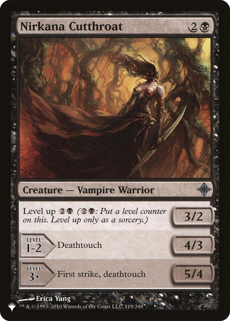 Image for Nirkana Cutthroat (119/248) (The List Reprints) - Magic: The Gathering