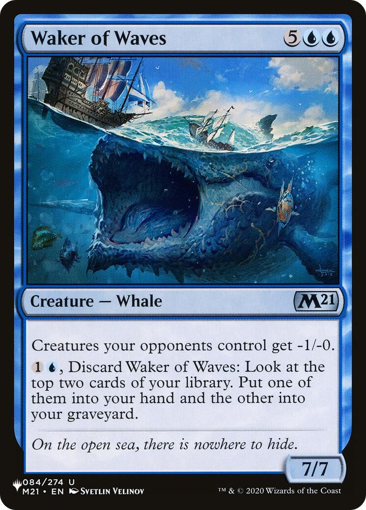 Image for Waker of Waves (084/274) - Magic: The Gathering