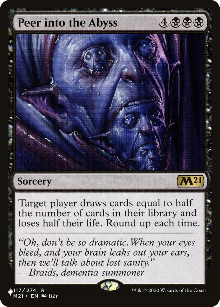 Peer into the Abyss (117/274) (The List Reprints)