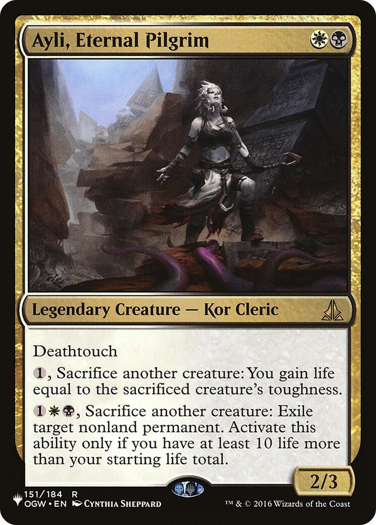 Ayli, Eternal Pilgrim (151/184) (The List Reprints)