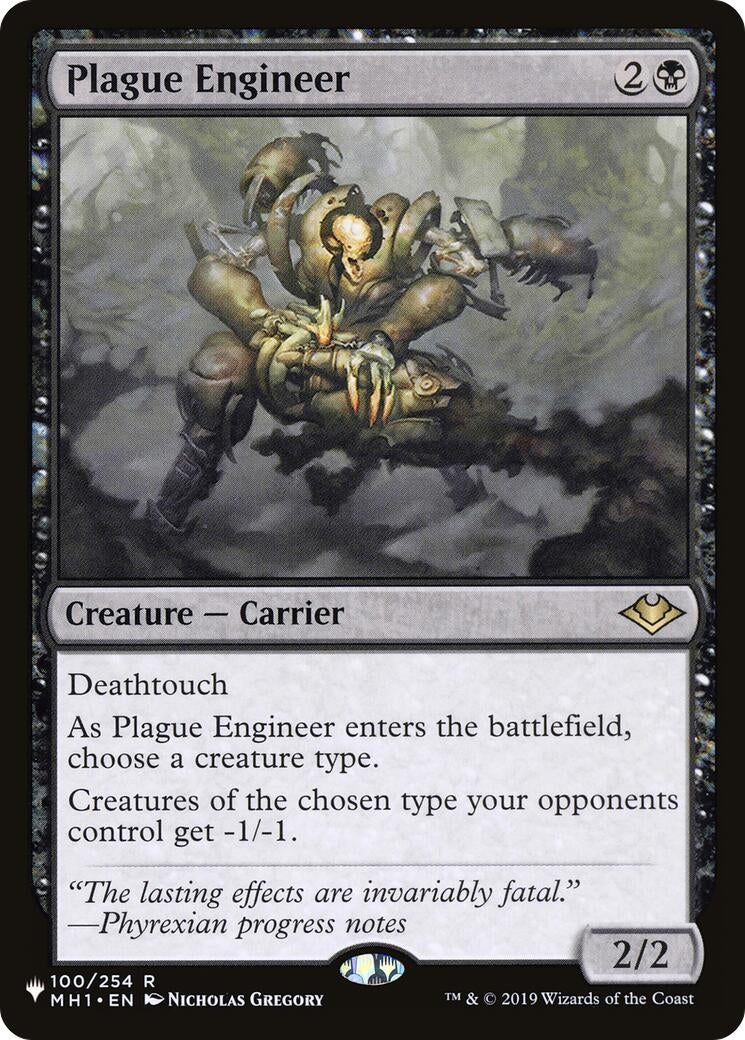 Plague Engineer (100/254) (The List Reprints)