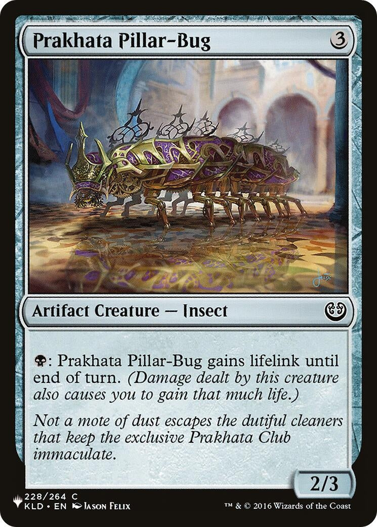 Prakhata Pillar-Bug (228/264) (The List Reprints)
