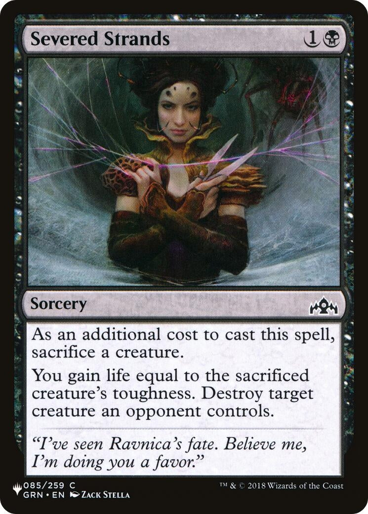 Severed Strands (085/259) (The List Reprints)