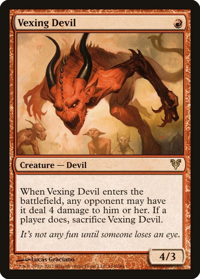 Image for Vexing Devil (164) (Avacyn Restored) - Magic: The Gathering
