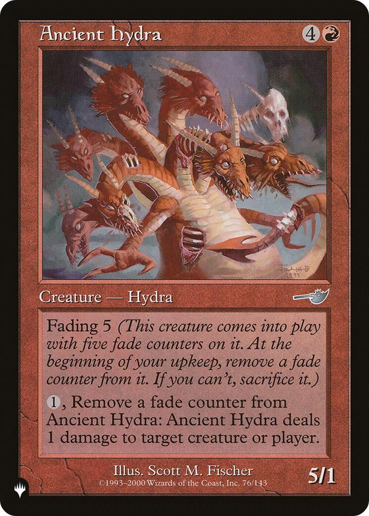 Ancient Hydra (76/143) (The List Reprints)