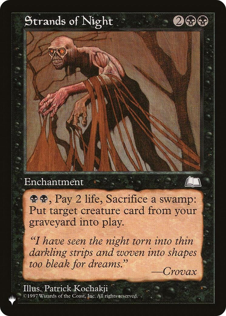 Strands of Night (The List Reprints)