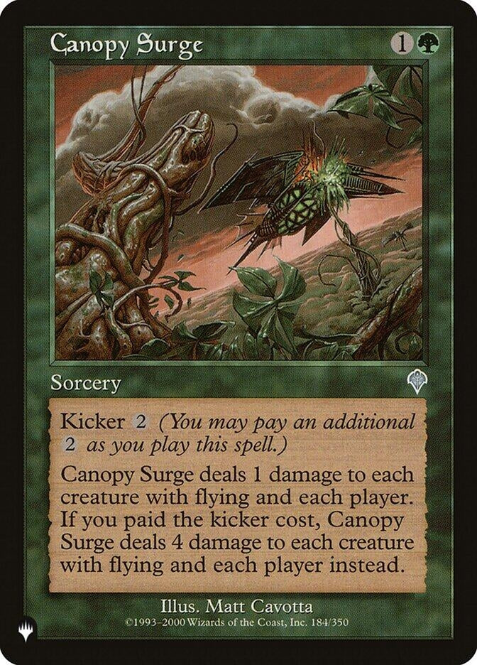 Canopy Surge (184/350) (The List Reprints)