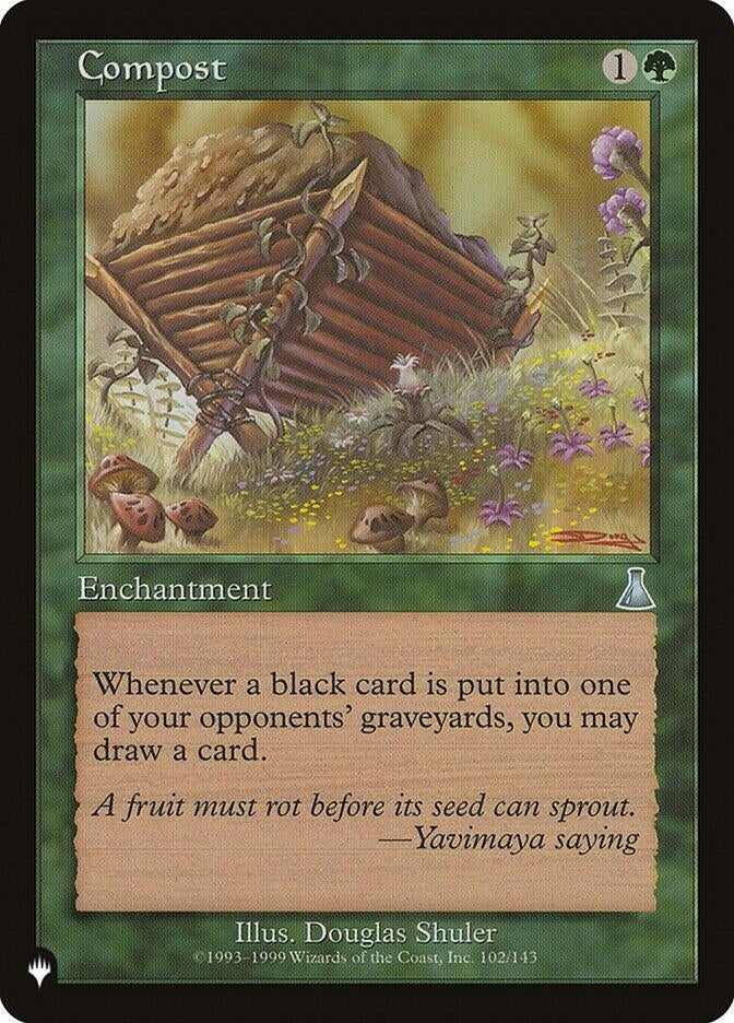 Image for Compost (102/143) (The List Reprints) - Magic: The Gathering