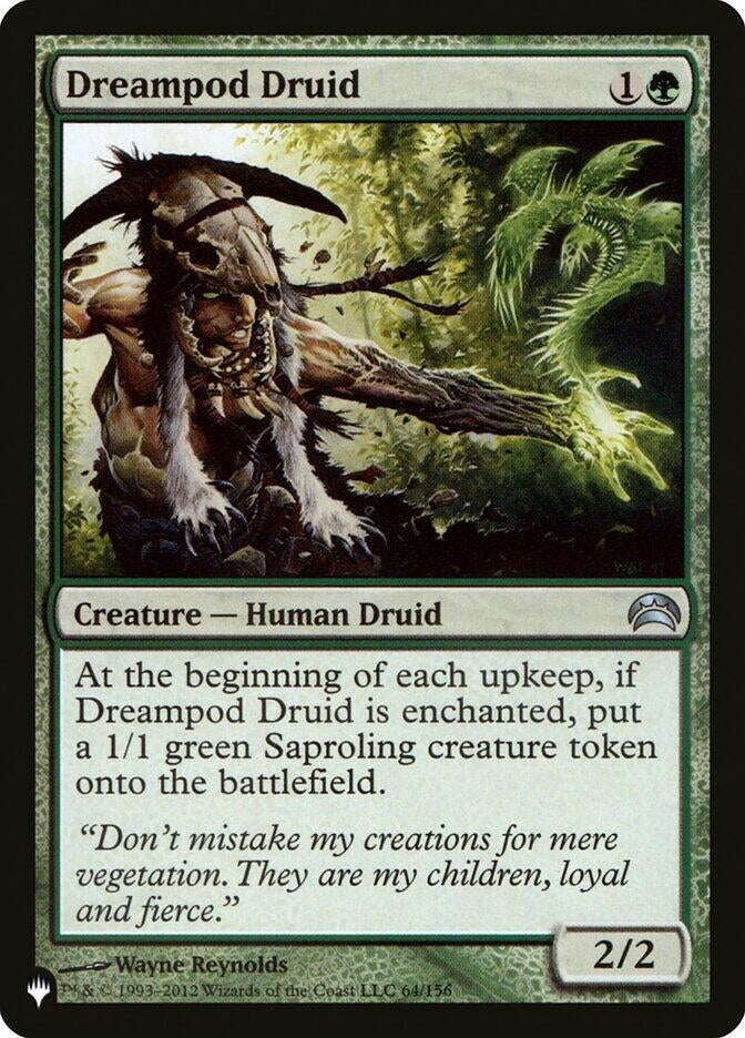 Dreampod Druid (64/156) (The List Reprints)