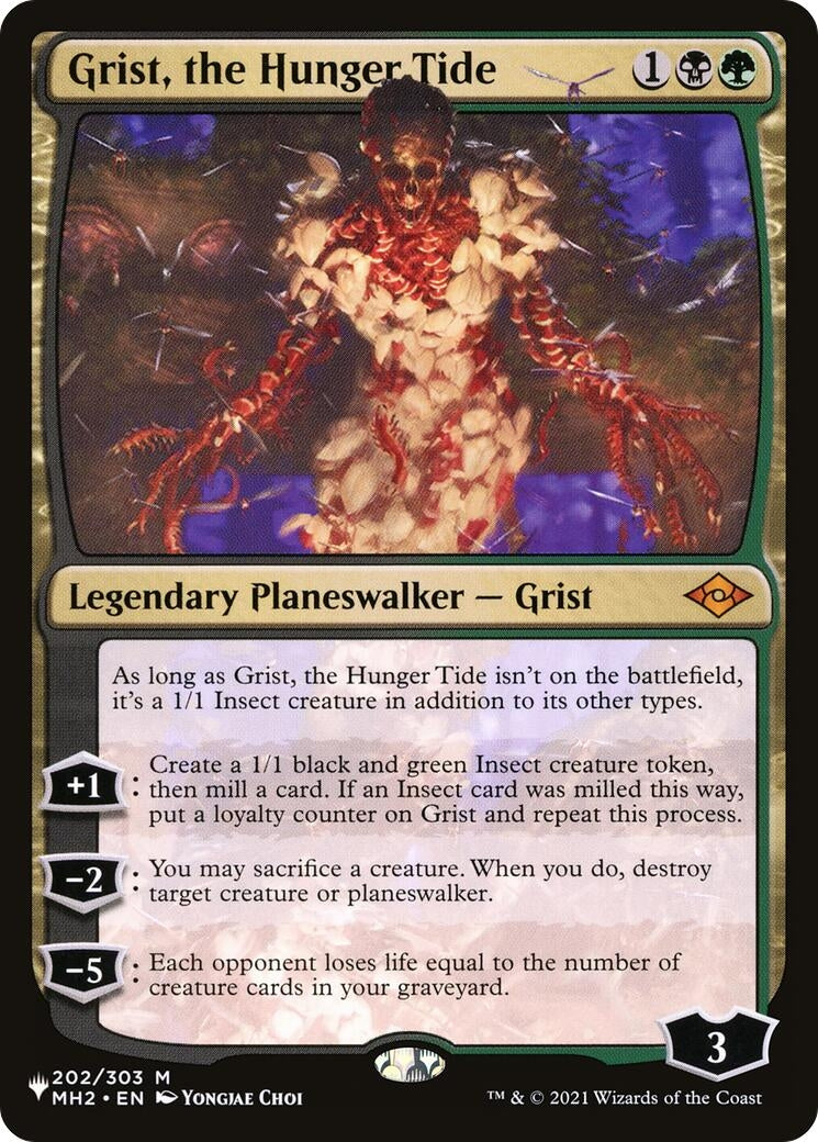 Grist, the Hunger Tide (202/303) (The List Reprints)
