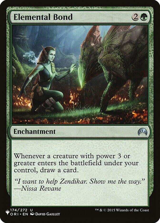 Elemental Bond (174/272) (The List Reprints)