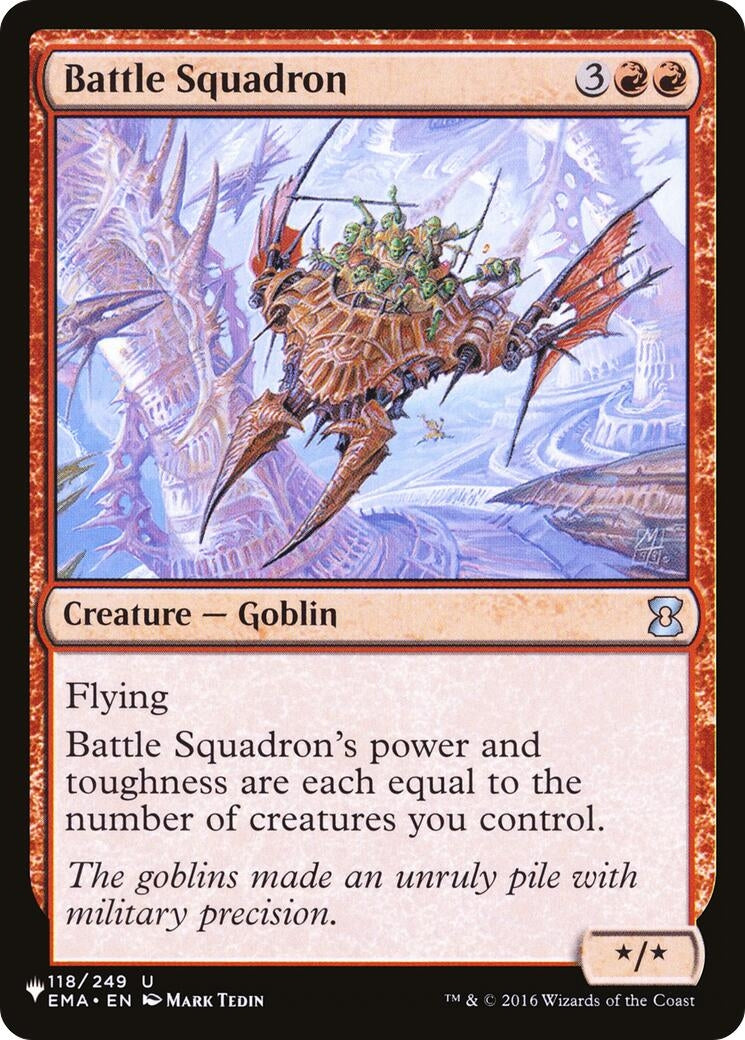Battle Squadron (118/249) (The List Reprints)