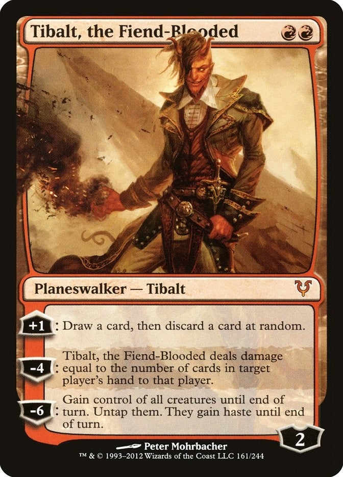 Tibalt, the Fiend-Blooded (161) (Avacyn Restored)