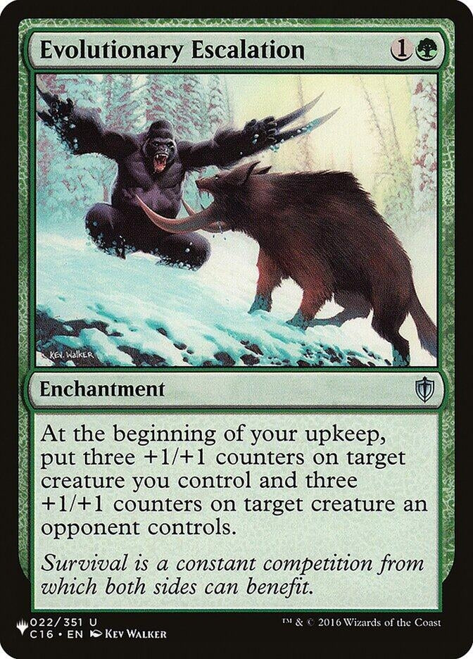 Evolutionary Escalation (022/351) (The List Reprints)