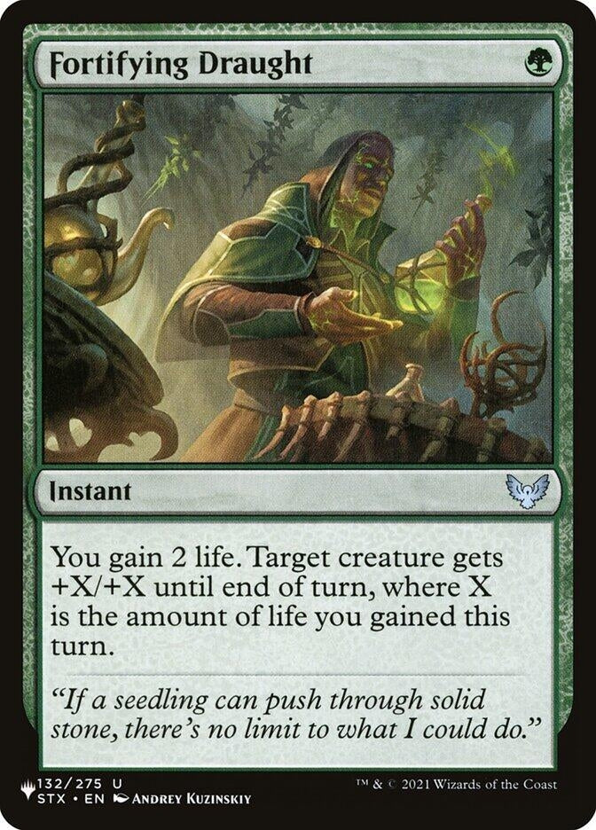 Fortifying Draught (132/275) (The List Reprints)