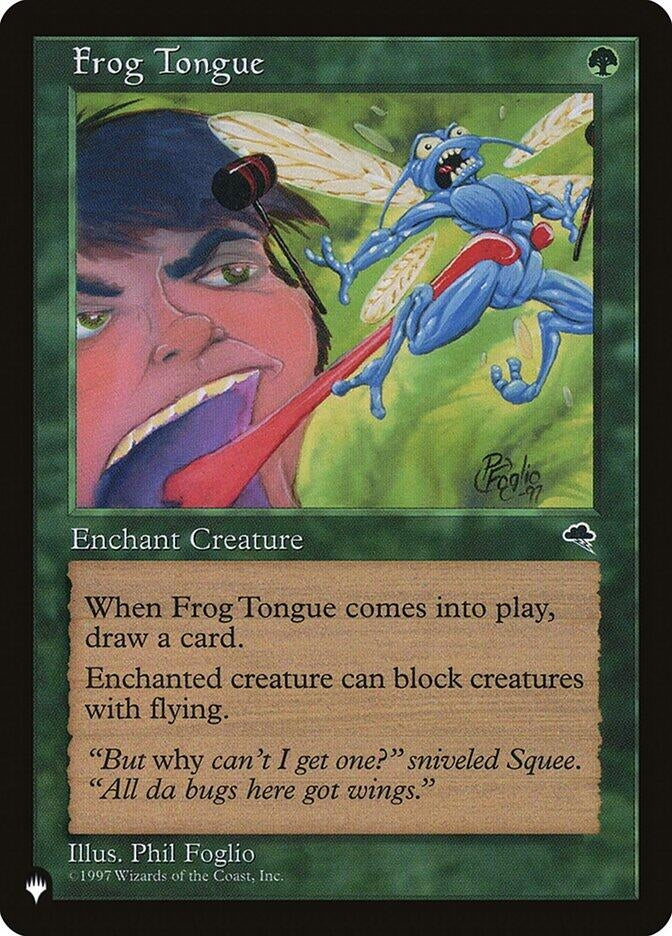 Frog Tongue (The List Reprints)