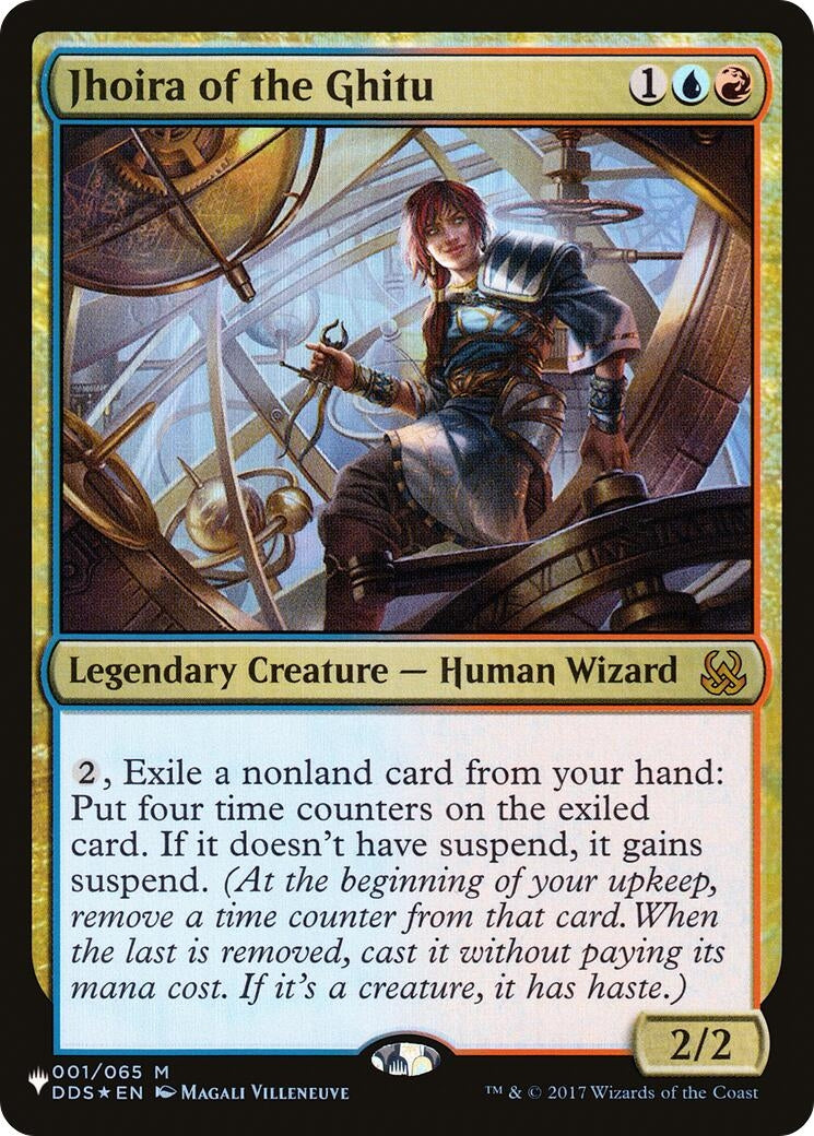 Jhoira of the Ghitu (DDS) (001/065) (The List Reprints)