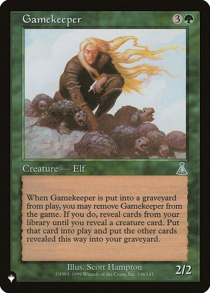 Gamekeeper (106/143) (The List Reprints)