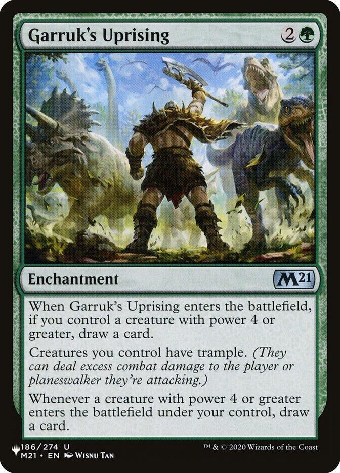 Garruk's Uprising (186/274) (The List Reprints)