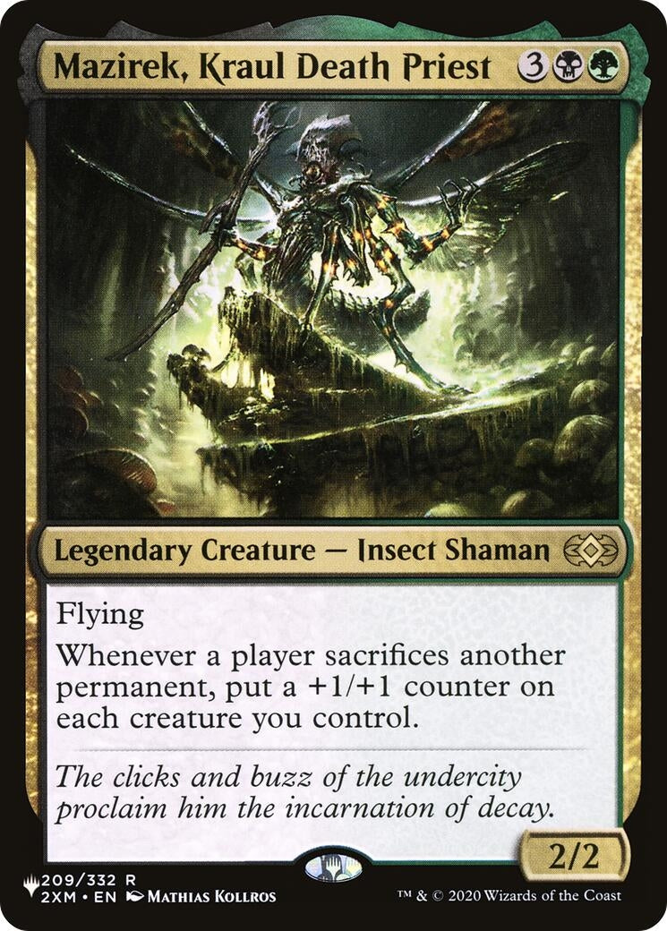 Mazirek, Kraul Death Priest (209/332) (The List Reprints)