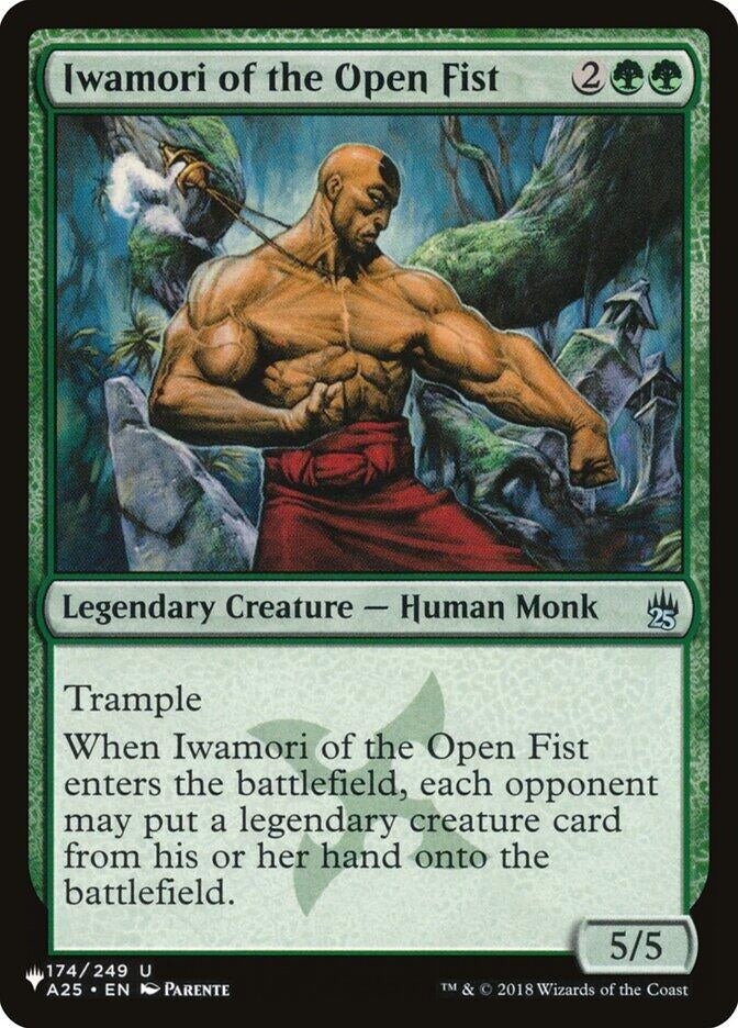 Iwamori of the Open Fist (174/249) (The List Reprints)