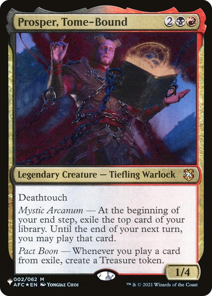 Prosper, Tome-Bound (002/062) (The List Reprints)