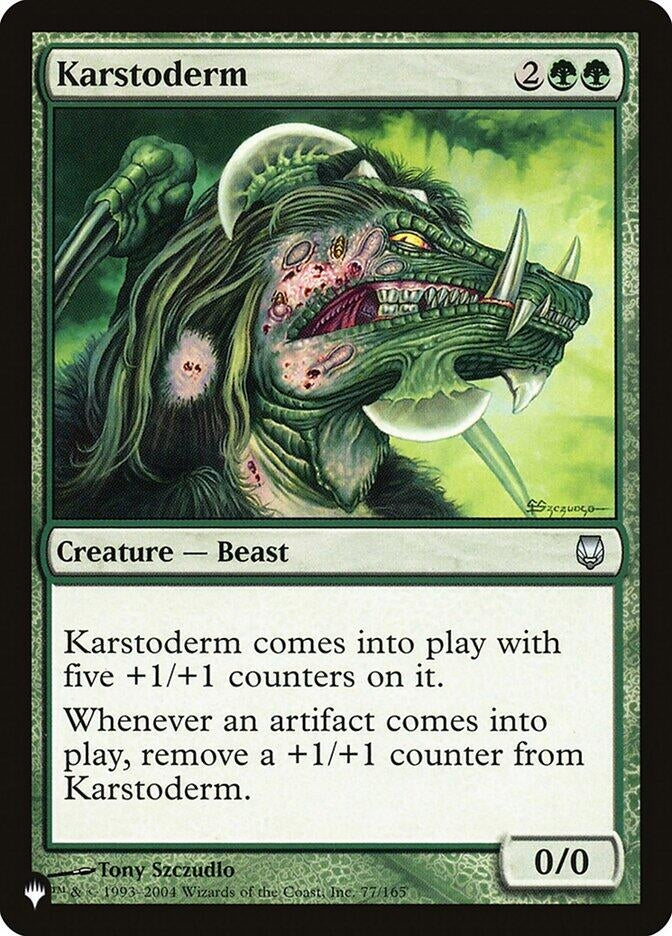 Karstoderm (77/165) (The List Reprints)