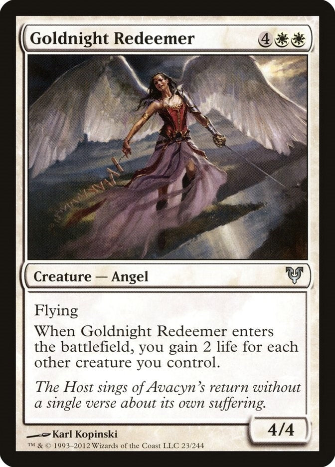 Goldnight Redeemer (23) (Avacyn Restored)