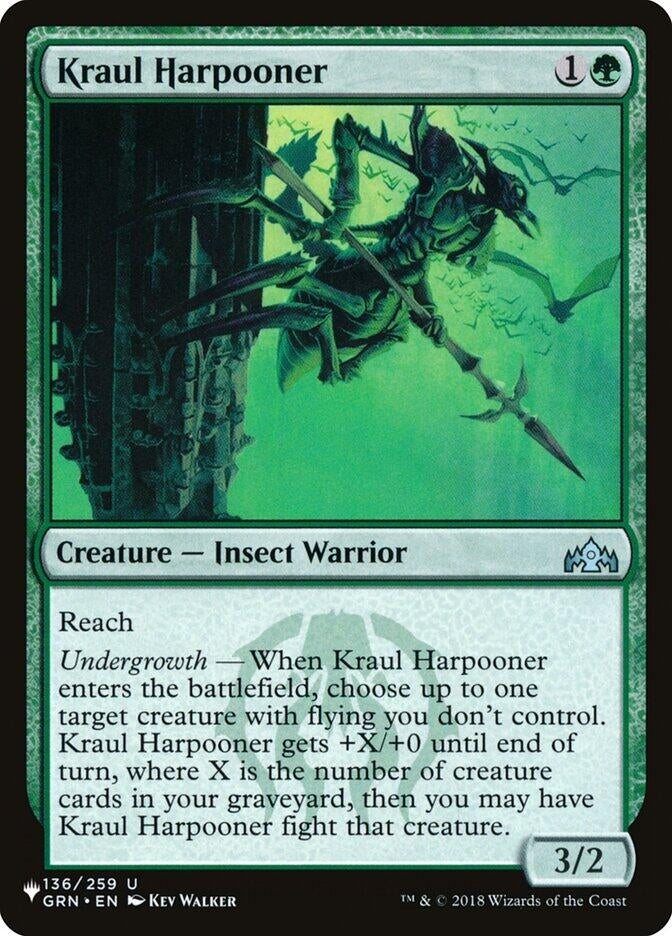 Kraul Harpooner (136/259) (The List Reprints)