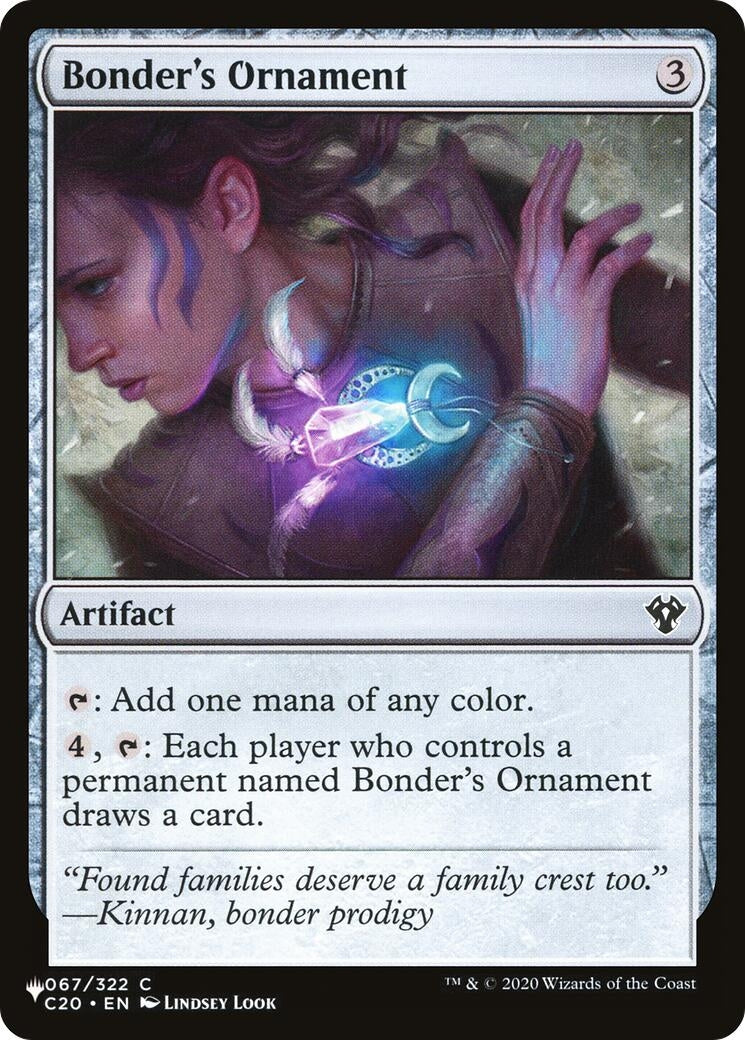 Bonder's Ornament (067/322) (The List Reprints)