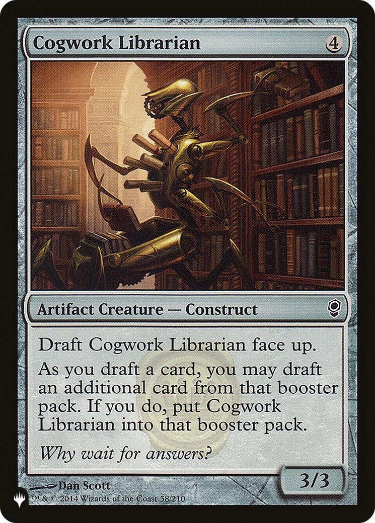 Cogwork Librarian (58/210) (The List Reprints)