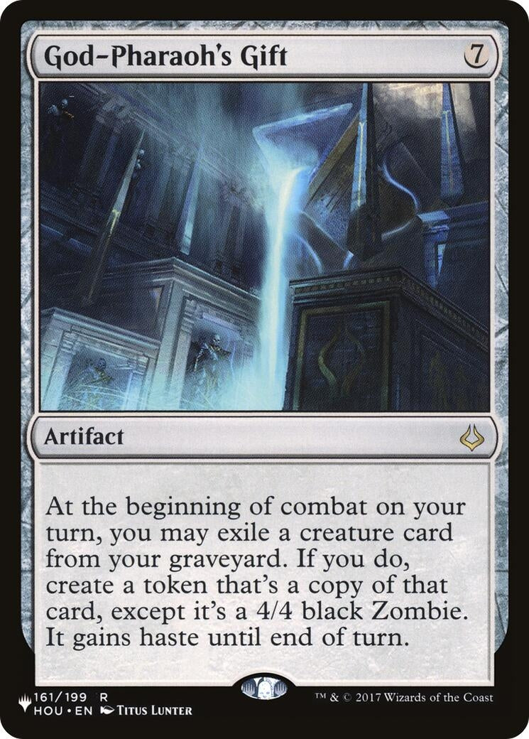 God-Pharaoh's Gift (161/199) (The List Reprints)