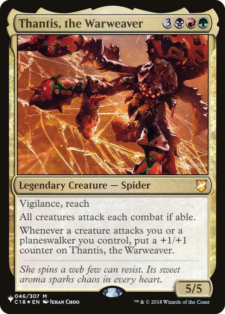 Thantis, the Warweaver (046/307) (The List Reprints)