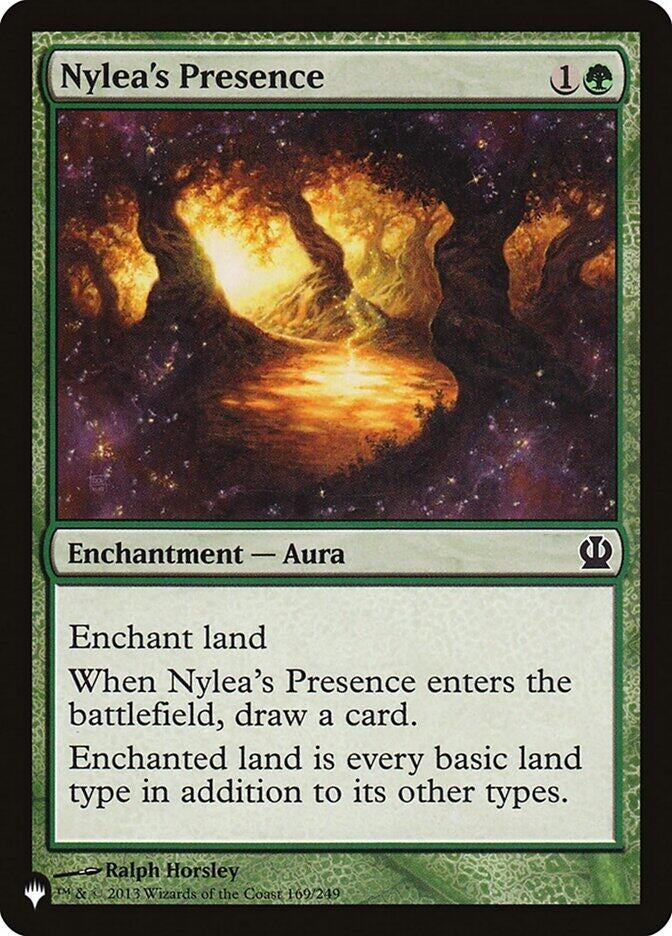 Image for Nylea's Presence (169/249) (The List Reprints) - Magic: The Gathering