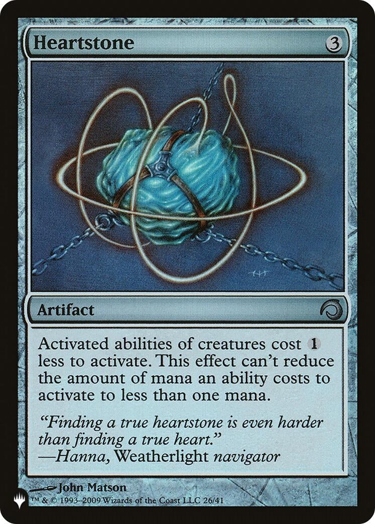 Image for Heartstone (H09) (26/41) (The List Reprints) - Magic: The Gathering