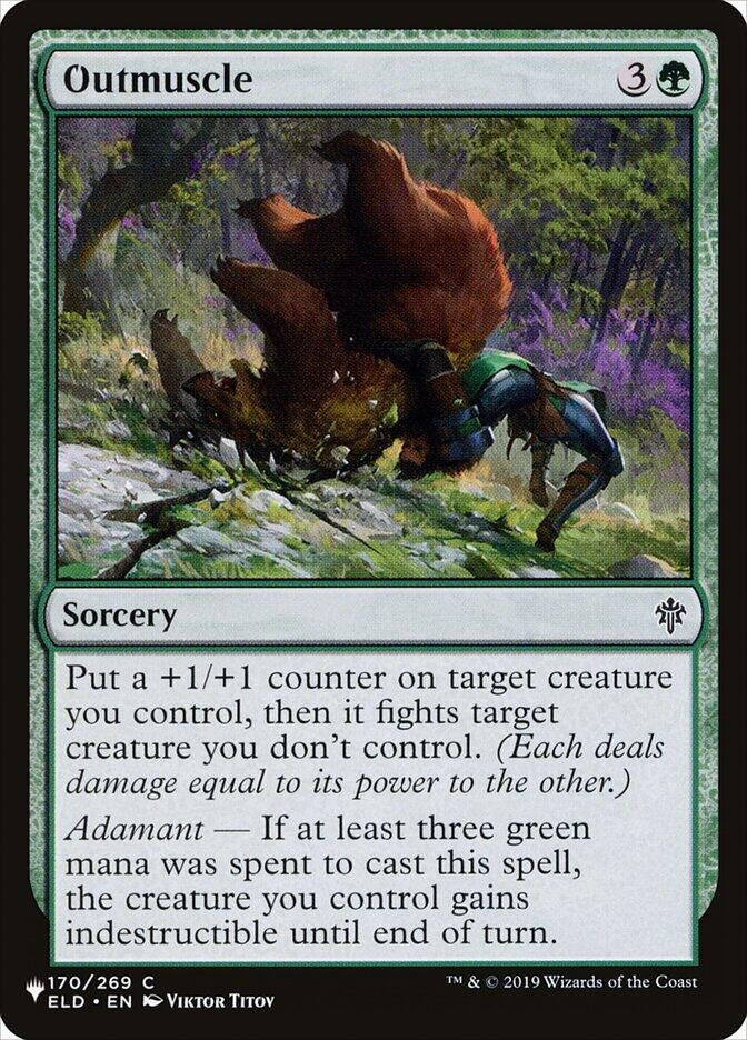 Image for Outmuscle (170/269) (The List Reprints) - Magic: The Gathering