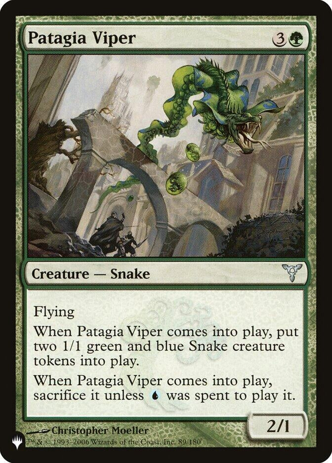 Patagia Viper (89/180) (The List Reprints)