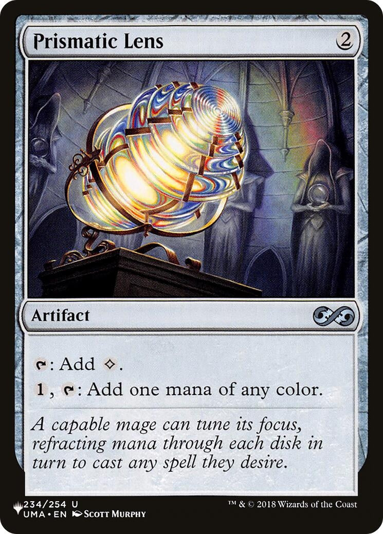 Prismatic Lens (234/254) (The List Reprints)