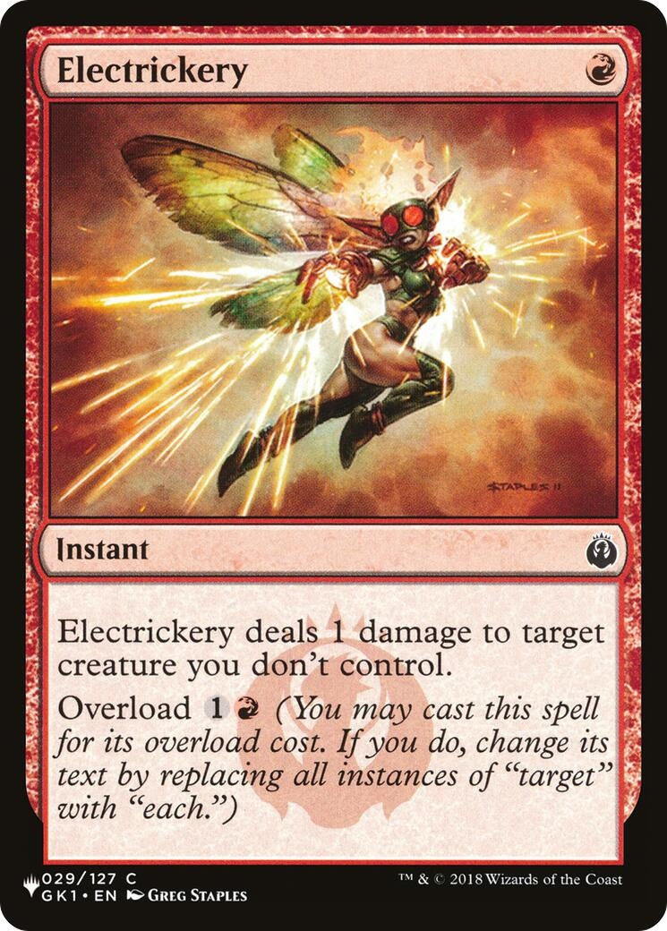 Electrickery (029/127) (The List Reprints)